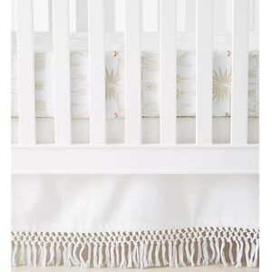 Macramé Crib Skirt